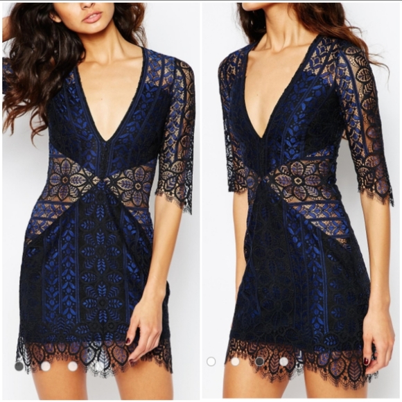🍒NWT🍒 FREE PPL X FOR LOVE & LEMONS COCKTAIL DRESS - Picture 2 of 13